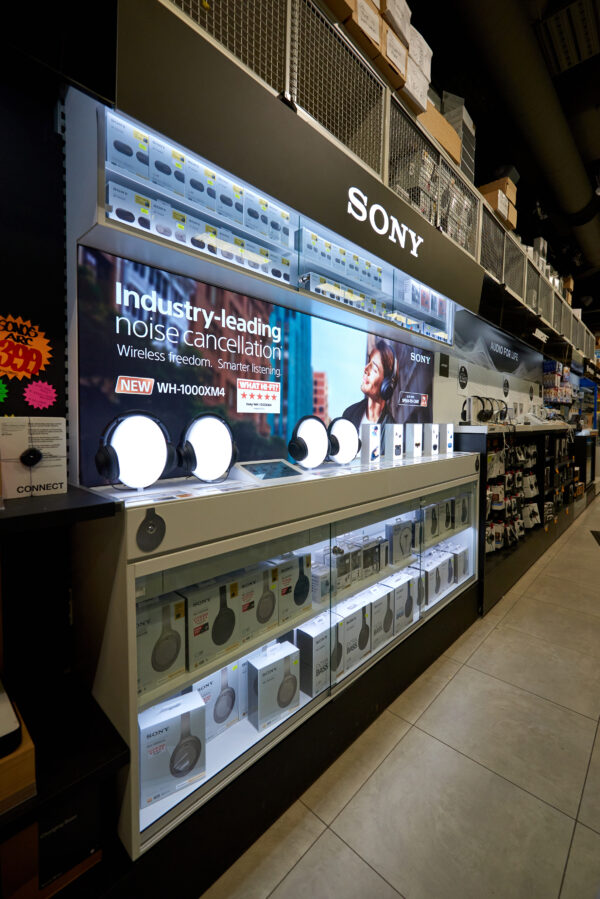 Sony boutique display